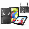 Spider Texture Silicone Hybrid PC Tablet Case with Shoulder Strap, For iPad mini 2024 / mini 6