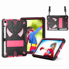 For iPad mini 6 / Black + Rose Red
