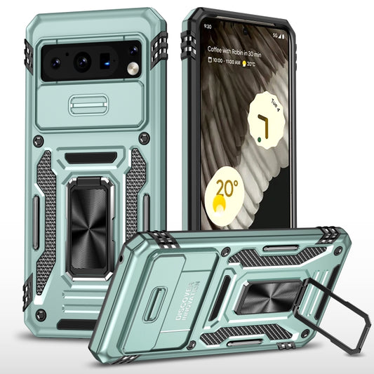 Armor PC + TPU Camera Shield Phone Case, For Google Pixel 8 Pro, For Google Pixel 8