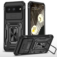 Armor PC + TPU Camera Shield Phone Case, For Google Pixel 8 Pro, For Google Pixel 8