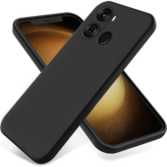 Pure Color Liquid Silicone Shockproof Phone Case, For Itel P40, For itel S23 4G