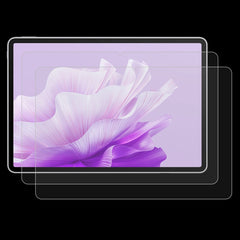 2pcs 9H 0.3mm Explosion-proof Tempered Glass Film, For Honor Pad GT Pro 12.3, For Huawei MatePad 12 X, For Huawei MatePad Air 11.95 inch, For Huawei MatePad Pro 12.2 inch, For Huawei MatePad 11.5S, For Huawei MatePad Air 11.5 inch (2pcs)