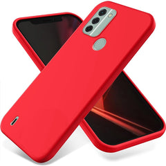 Pure Color Liquid Silicone Shockproof Phone Case, For Nokia C12 / C12 Pro / C12 Plus, For Nokia G22, For Nokia C31