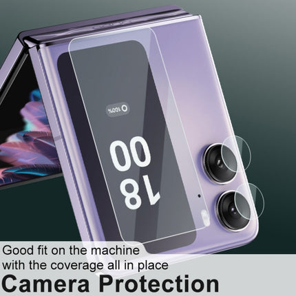 1 Sets imak Tempered Glass Rear Camera Protection Ring + Glass Rear Screen Sticker