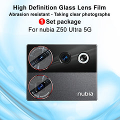 IMAK Rear Camera Glass Lens Film, 1 Set Package, For ZTE nubia Z50 Ultra 5G