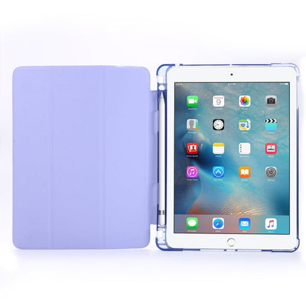 Airbag Horizontal Flip Leather Case with Three-fold Holder & Pen Holder, For iPad 9.7 (2018) & (2017), For iPad Air 2