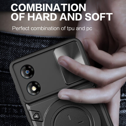 CD Texture Sliding Camshield Magnetic Holder Phone Case, For Motorola Moto E13, For Motorola Moto E22 / E22i, For Motorola Edge 30 Fusion, For Motorola Edge 30 Neo