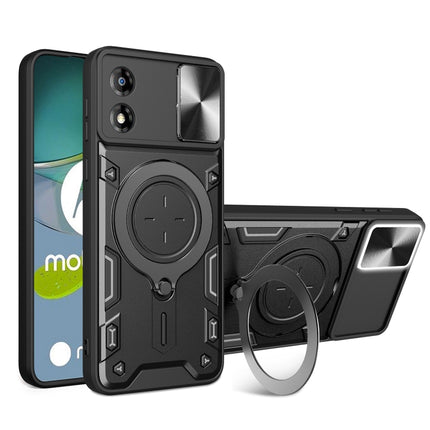 CD Texture Sliding Camshield Magnetic Holder Phone Case, For Motorola Moto E13, For Motorola Moto E22 / E22i, For Motorola Edge 30 Fusion, For Motorola Edge 30 Neo