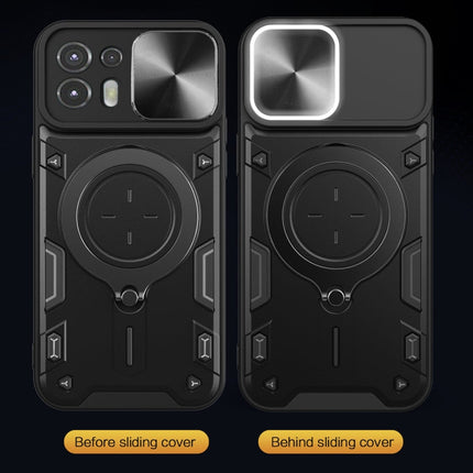 CD Texture Sliding Camshield Magnetic Holder Phone Case, For Motorola Edge 20 Lite, For Motorola Edge 20 Pro, For Motorola Moto G30 / G20 / G10