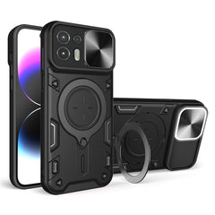 CD Texture Sliding Camshield Magnetic Holder Phone Case, For Motorola Edge 30 Pro, For Motorola Moto E20 / E30 / E40, For Motorola Edge 20 Lite, For Motorola Edge 20 Pro