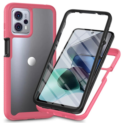 Starry Sky Full Body Hybrid Shockproof Phone Case with PET Film, For Motorola Moto G13 / G23, For Motorola Moto G53