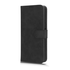 Skin Feel Magnetic Flip Leather Phone Case