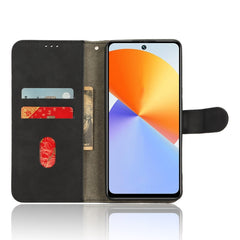 Skin Feel Magnetic Flip Leather Phone Case, For Infinix Note 30 VIP