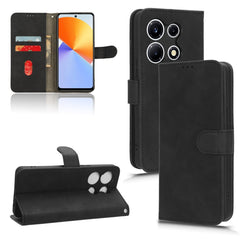 Skin Feel Magnetic Flip Leather Phone Case, For Infinix Note 30 VIP