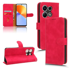 Skin Feel Magnetic Flip Leather Phone Case, For Infinix Note 30 VIP