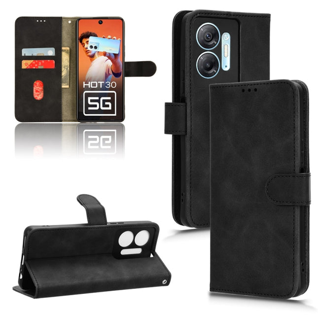Skin Feel Magnetic Flip Leather Phone Case, For Infinix Hot 30 5G, For Infinix Note 30 5G, For Infinix Note 30i, For Infinix Note 30