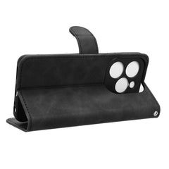 Skin Feel Magnetic Flip Leather Phone Case