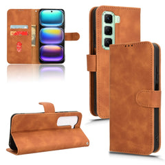 Skin Feel Magnetic Flip Leather Phone Case, For Infinix Hot 50 Pro, For Infinix Hot 50i / Smart 9, For Infinix Hot 50 Pro+, For Infinix Hot 50 4G, For Infinix Hot 50 5G, For Infinix Zero 40 4G