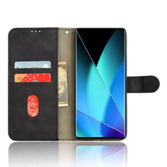 Skin Feel Magnetic Flip Leather Phone Case