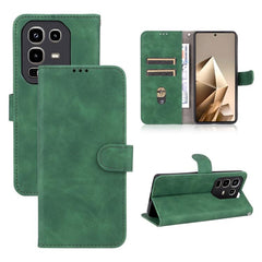 Skin Feel Magnetic Flip Leather Phone Case