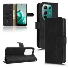 Skin Feel Magnetic Flip Leather Phone Case