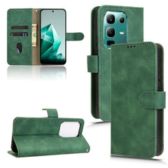 Skin Feel Magnetic Flip Leather Phone Case