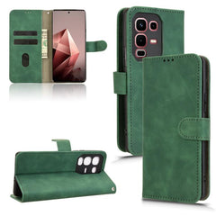 Skin Feel Magnetic Flip Leather Phone Case