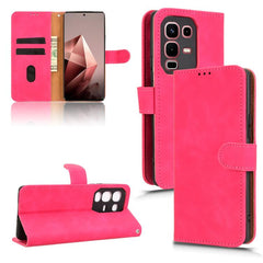 Skin Feel Magnetic Flip Leather Phone Case