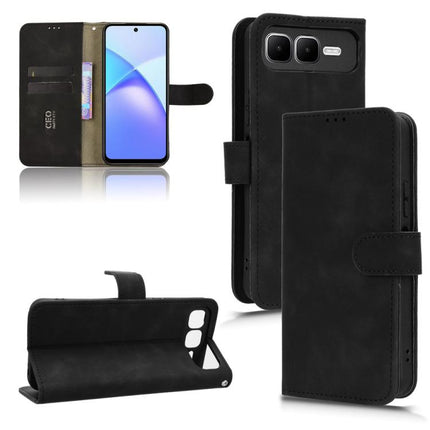 Skin Feel Magnetic Flip Leather Phone Case, For Infinix Hot 60 Pro+ 4G, For Infinix Hot 60 Pro 4G, For Infinix Smart 10 Plus 4G, For Infinix Note 50s