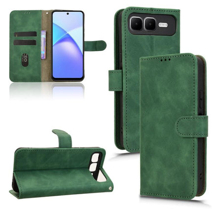 Skin Feel Magnetic Flip Leather Phone Case, For Infinix Hot 60 Pro+ 4G, For Infinix Hot 60 Pro 4G, For Infinix Smart 10 Plus 4G, For Infinix Note 50s