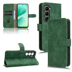 Skin Feel Magnetic Flip Leather Phone Case