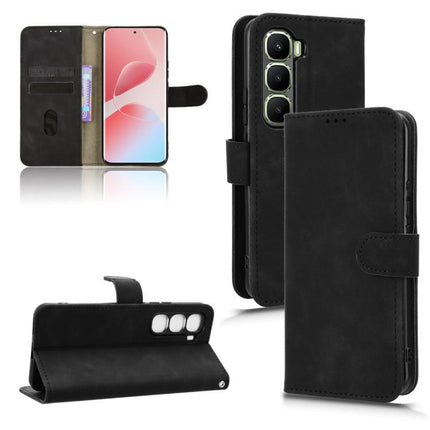 Skin Feel Magnetic Flip Leather Phone Case, For Infinix Hot 60 Pro+ 4G, For Infinix Hot 60 Pro 4G, For Infinix Smart 10 Plus 4G, For Infinix Note 50s