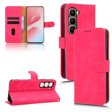 Skin Feel Magnetic Flip Leather Phone Case, For Infinix Hot 60 Pro+ 4G, For Infinix Hot 60 Pro 4G, For Infinix Smart 10 Plus 4G, For Infinix Note 50s