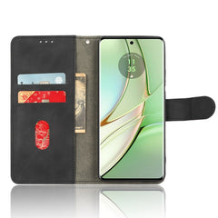 Skin Feel Magnetic Flip Leather Phone Case, For Motorola Edge 40