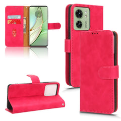 Skin Feel Magnetic Flip Leather Phone Case, For Motorola Edge 40