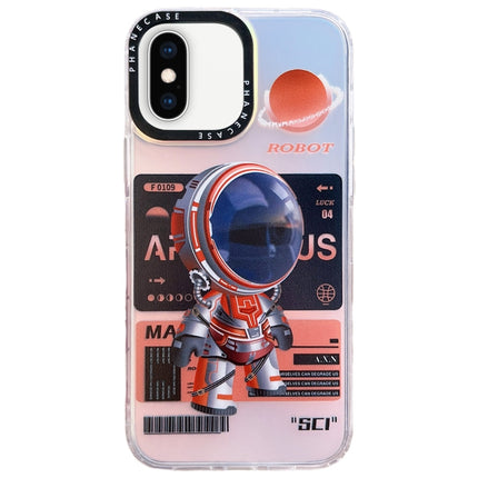 Mechanical Astronaut Pattern TPU Phone Case, For iPhone XS / X, For iPhone XR, For iPhone XS Max