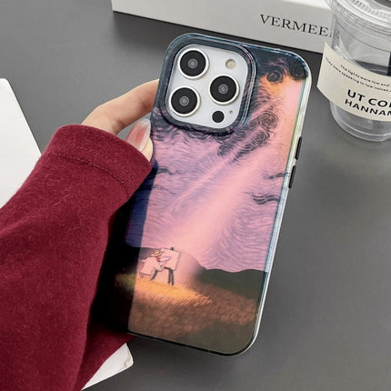 Dual-sided Lamination Oil Painting IMD Phone Case, For iPhone 11