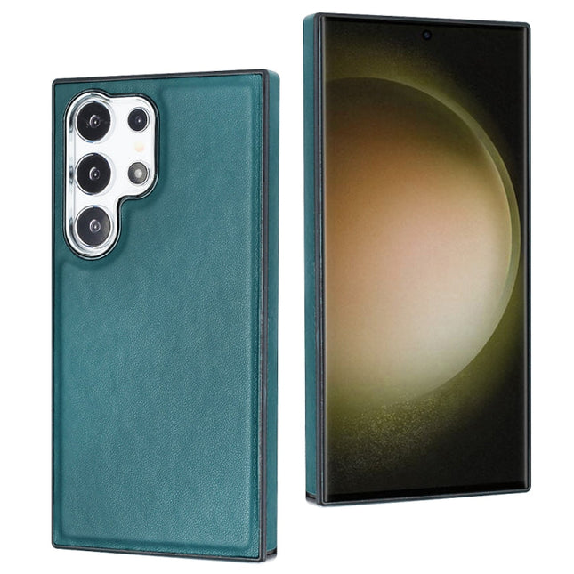 Leather Texture Full Coverage Phone Case, For Samsung Galaxy S24 Ultra 5G, For Samsung Galaxy S24+ 5G, For Samsung Galaxy S24 5G, For Samsung Galaxy A15