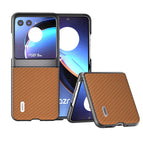 For Motorola Razr 40 Ultra / Light Brown