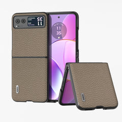 ABEEL Genuine Leather Litchi Texture Phone Case