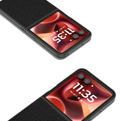 ABEEL Genuine Leather Litchi Texture Phone Case