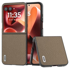 ABEEL Genuine Leather Litchi Texture Phone Case