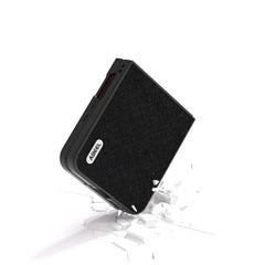 ABEEL Cross Texture Genuine Leather Phone Case, For Motorola Razr 60 Ultra, For Motorola Razr 40, For Motorola Razr 40 Ultra