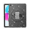 Terminator Shockproof Glitter Powder Tablet Case with Grip Strap, For iPad Pro 11 2022 / 2021, For iPad 10.2 2021 / 2020 / 10.5