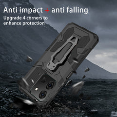 Armor Warrior Shockproof PC + TPU Phone Case, For Infinix Smart 7