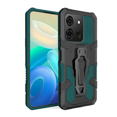 Armor Warrior Shockproof PC + TPU Phone Case, For Infinix Smart 7