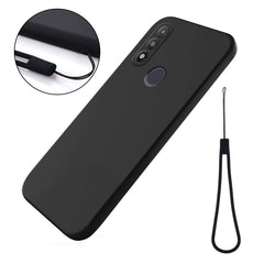 Solid Color Liquid Silicone Dropproof Full Coverage Phone Case