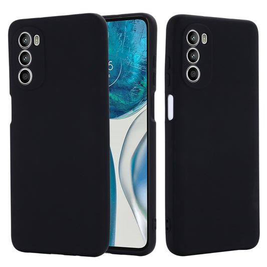 Solid Color Liquid Silicone Dropproof Full Coverage Phone Case