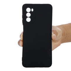 Solid Color Liquid Silicone Dropproof Full Coverage Phone Case