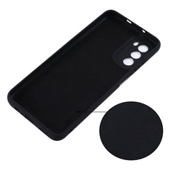 Solid Color Liquid Silicone Dropproof Full Coverage Phone Case